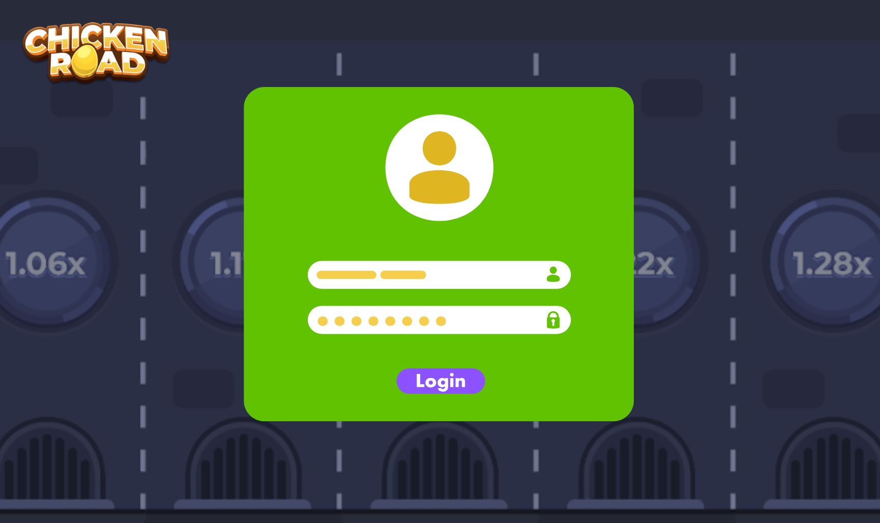 open the Chicken Road app and log in to your account or create a new one